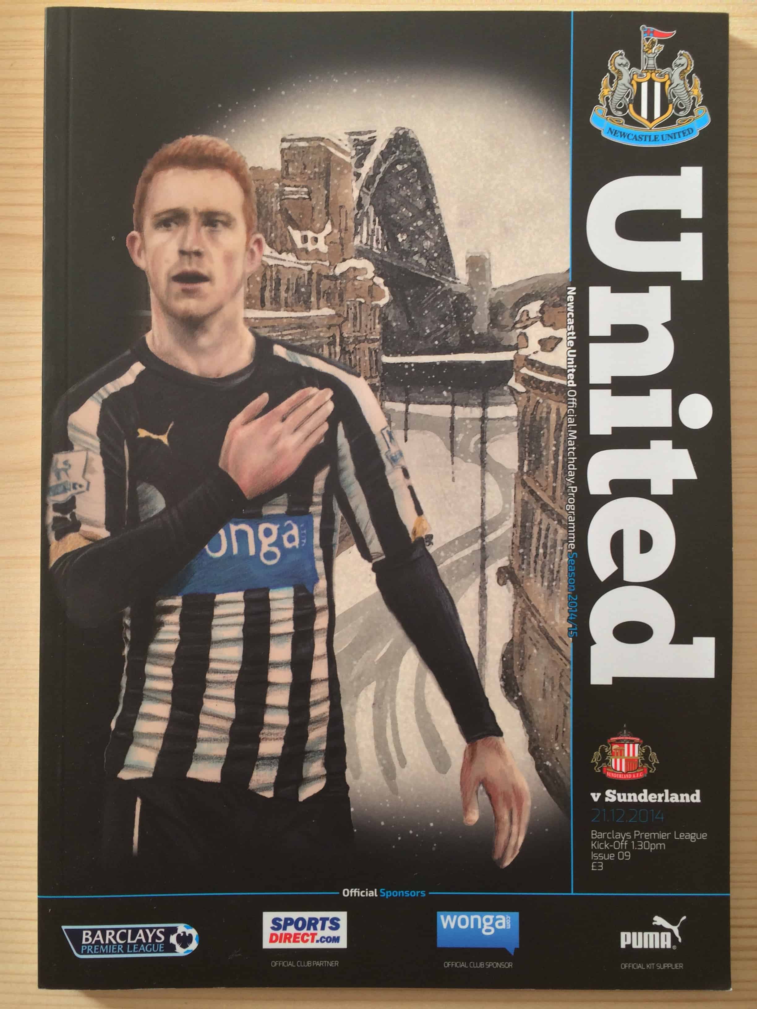 Newcastle United FC v Sunderland FC